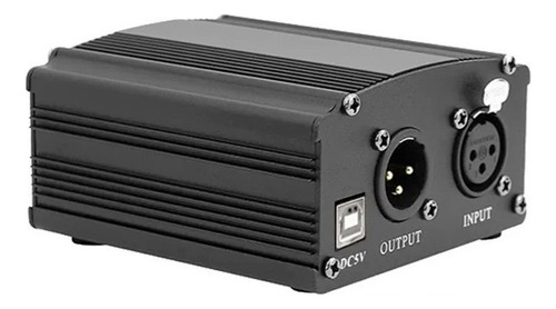 Phantom Power Usb Fonte 5 V Fonte 48 V Cable XLR P/ Micrófono - Waver