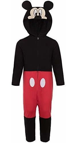 Disfraz Talla 3t Para Niño De Mickey Mouse Con Cremallera
