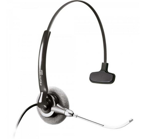 Fone Headset Gancho Auricular Stile Top Due Compact Preto