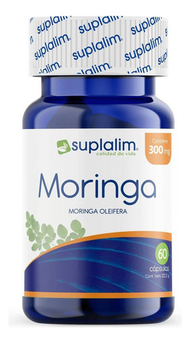 Moringa 60 Cápsulas Suplalim