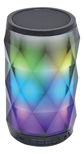 Altavoz Portátil Bluetooth Diamond Con Cambio De Color Y