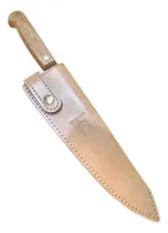 Comprar Cuchillo Eskilstuna Carbono De 25cm Vaina Cuero Vira Broche