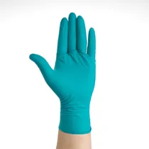 Comprar Guantes De Nitrilo Descartables Verde Caja 100 Unds