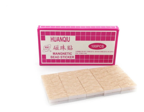 Imagen 9 de 9 de 100 Pegatinas Bolitas Magnéticas 800 Gauss Huanqiu