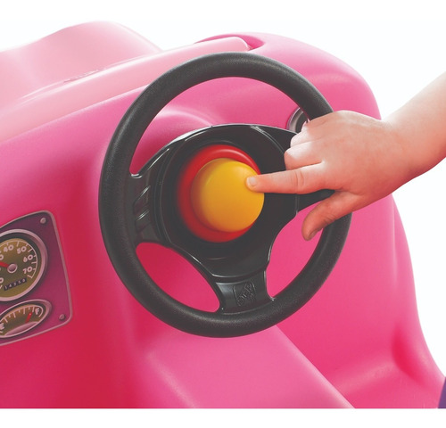Auto De Paseo Para Niños -step2- Carrito Buggy Rosado