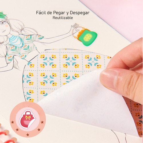 Libro Para Colorear Y Actividades Ballet Princesa Poky Moky