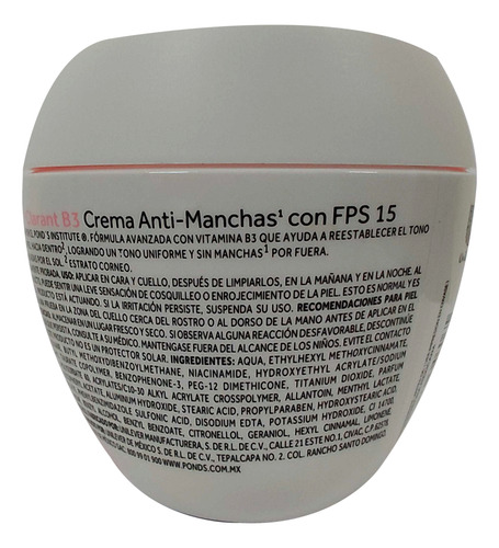 Pond´s Clarant B3 Con Fps 15 Tarro Con 200 G