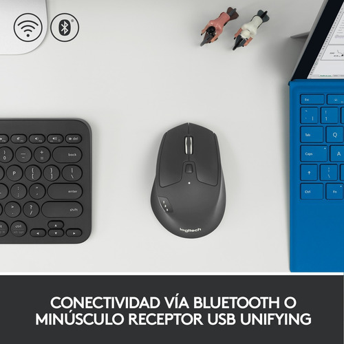 Imagen 6 de 10 de Mouse Multi-dispositivo Logitech M720 / Bluetooth + 2.4ghz
