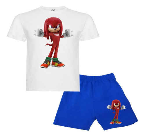 Pijama Corto Niños Algodon Number Blocks