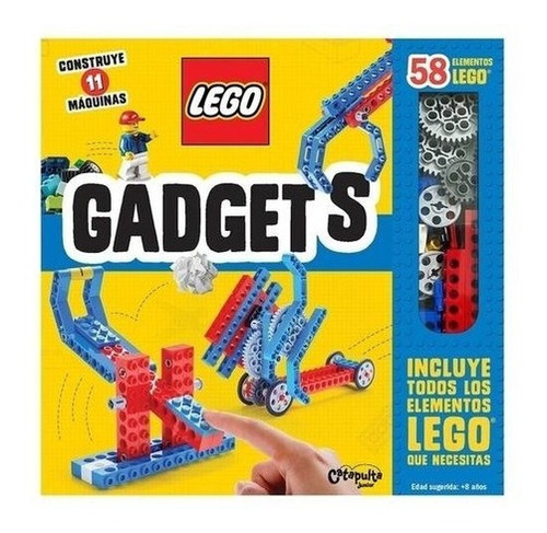 Libro Gadgets Con 58 Elementos Lego - Construye 11 Maquinas