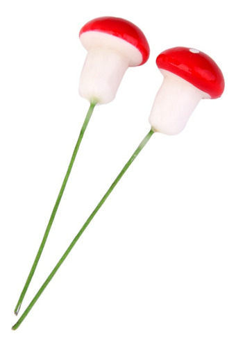 100x Miniatura Espuma De Hongos Terrario Figurita Hada Del