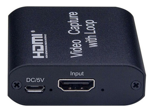 Tarjeta De Captura De Vídeo 1080p Hdmi Usb 2.0