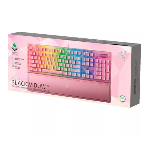 Teclado Us Razer Blackwidow V3 Mechanical Greenswitch Chroma