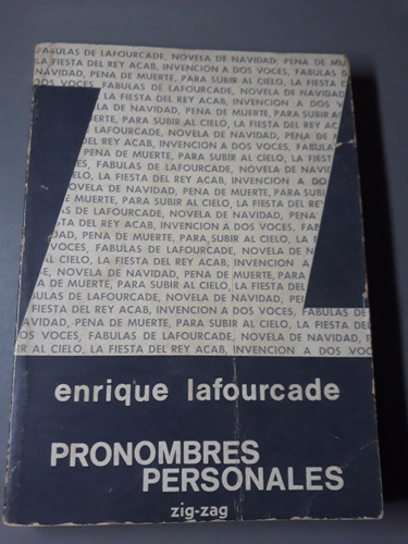 Libro Pronombres Personales Enrique Lafourcade 