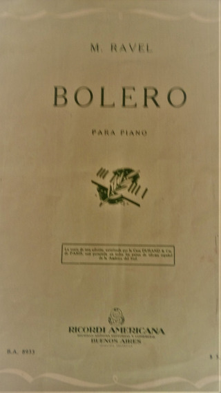 Partitura Para Piano Bolero De Ravel En Mercado Libre Argentina instrumentos musicales mercado libre