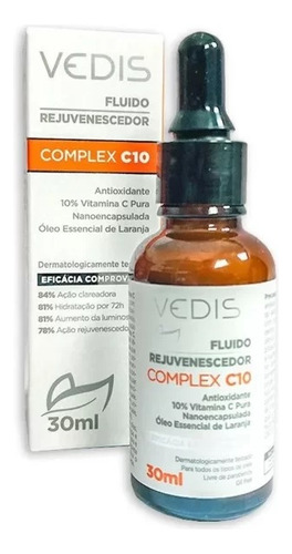 Fluido Rejuvenescedor Complex C10 30ml - Vedis Normal