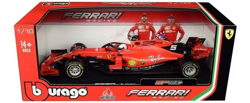Ferrari F1 2019 Sebastian Vettel Sf90 Formula 1 Burago 1/18