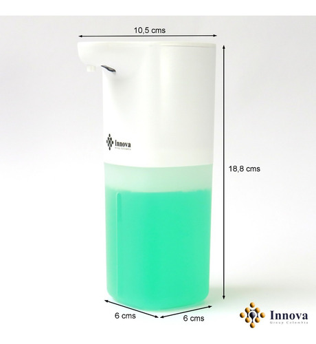 Imagen 6 de 7 de Dispensador Automático De Jabón En Espuma Innova Sd - 03