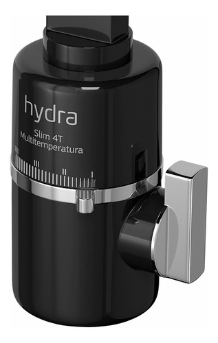 Imagem 3 de 5 de Torneira Multitemp. Black Slim 4t Mesa 5500w 110v Hydra