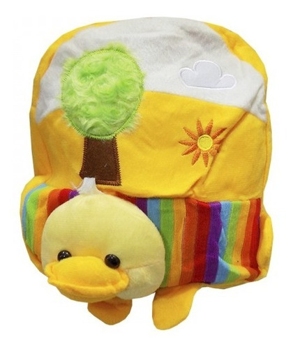 Imagen 6 de 9 de Mochila Infantil Diseño De Animales Peluche Niños Escuela 3d
