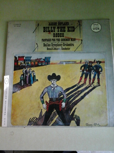 Vinilo 3462 - Billy The Kid - Aaron Copland - Opus 