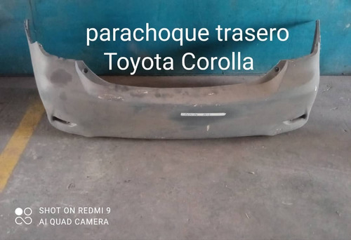 Parachoque Trasero Toyota Corolla 2011 2012 2013 Aniversario