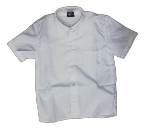 Camisa Escolar Blanca Marca Gimi Para Nivel Primaria