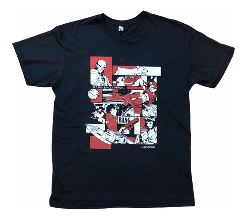 Imagen 3 de 8 de Remera Serigrafia Cowboy Bebop Spike Gastovic Anime Store