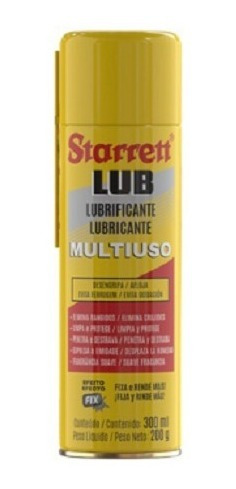 1 Oleo Lubrificante Lub Multiuso Starret 300ml Fera 7322