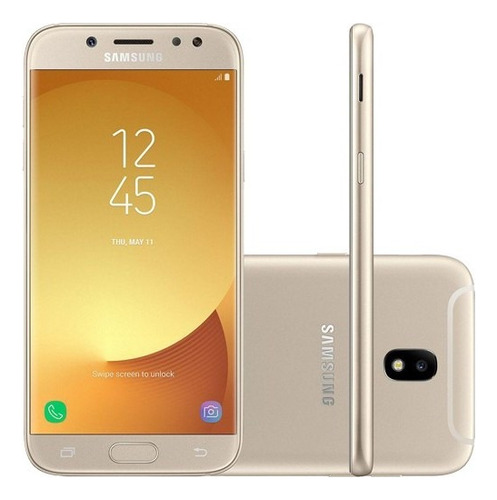 Samsung Galaxy J7 Pro Dual Sim 64 Gb Dourado 3 Gb Ram (Recondicionado)