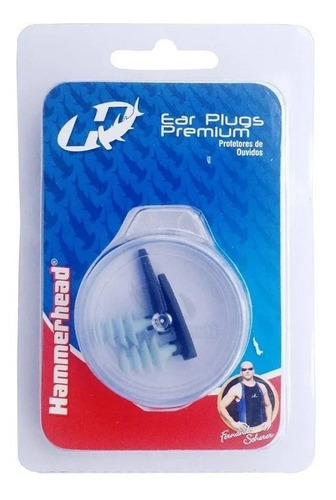 Protetor De Ouvido Silicone Ear Plugs Premium Hammerhead