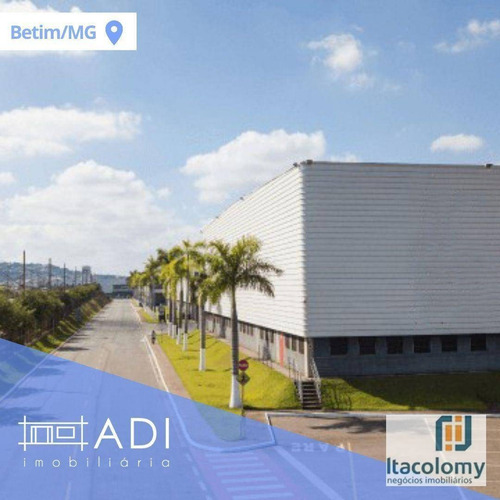 Imagem 3 de 6 de Galpão Logístico Locação 3.854 M² - Betim/mg - Ga0476