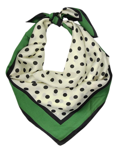 Pañuelos De Seda Gatito Dama 70x70 Cm Varios Diseños Beige Seda Silk N/a