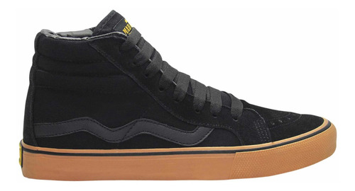 Tênis Madrats Hi Top Preto/crepe