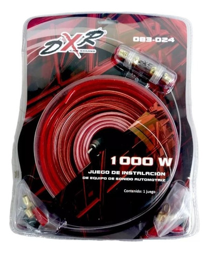 Kit De Instalacion Cal 8 Con Accesorios 1000w