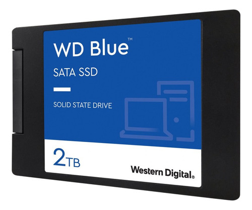 Disco Sólido Interno Western Digital  Wds200t3b0a 2tb Azul