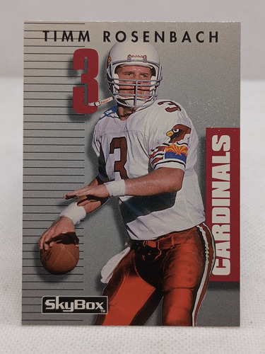 Tarjeta Timm Rosenbach Nfl Cardinals Skybox Primetime 92#179