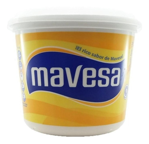 Imagen 1 de 1 de Mantequilla Margarina Mavesa 1kg