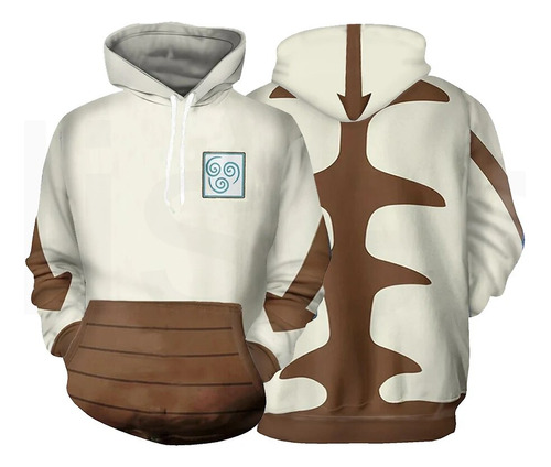 Sudadera Con Capucha Avatar The Last Airbender Appa Cosplay