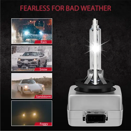 Kit De Faros Delanteros Led De Xenón Hid D3s 6000k