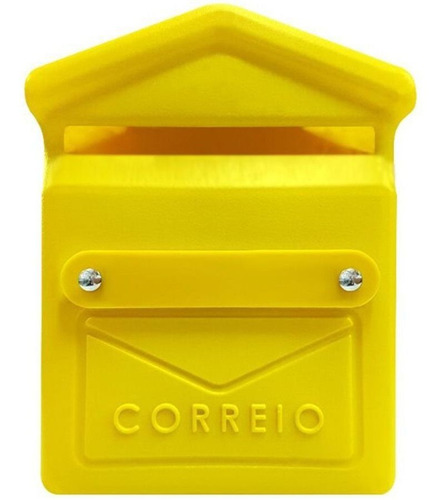 Caixa De Correio Correspondência Pvc 25x20x10cm Plástico