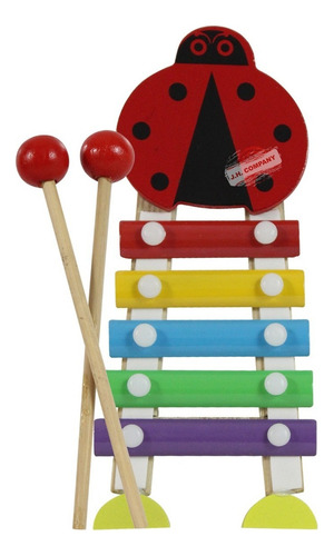 Xilofono Animalitos Instrumento Juguete Infantil Didactico Color Catarina