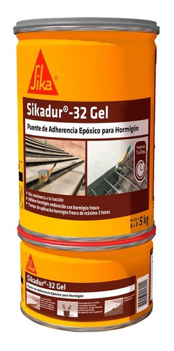 Adhesivo Para Concreto Fresco Y Endurecido Sikadur-32 5 Kg