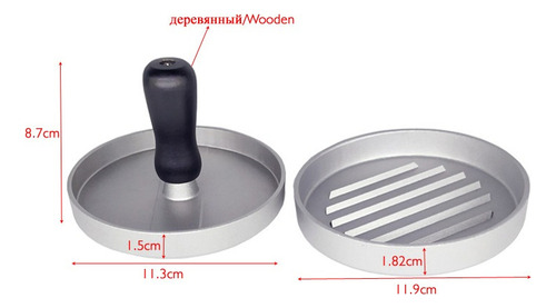 Hamburger Press Beef Meat Grill Molde De Hamburguesa