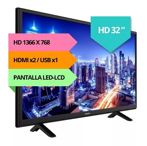 Tv Led Noblex 32 Pulgadas X4 Series De32x4001 LED HD Televisor 32 Pulgadas