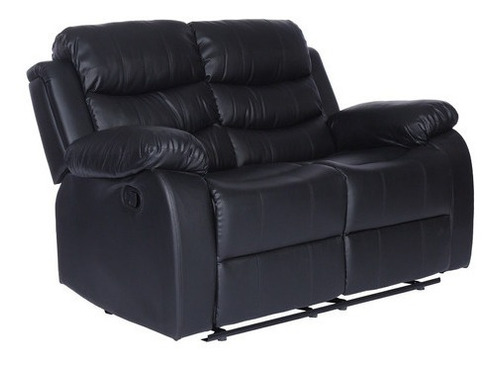 Sillón Reclinable 2 Cuerpos Celio Negro