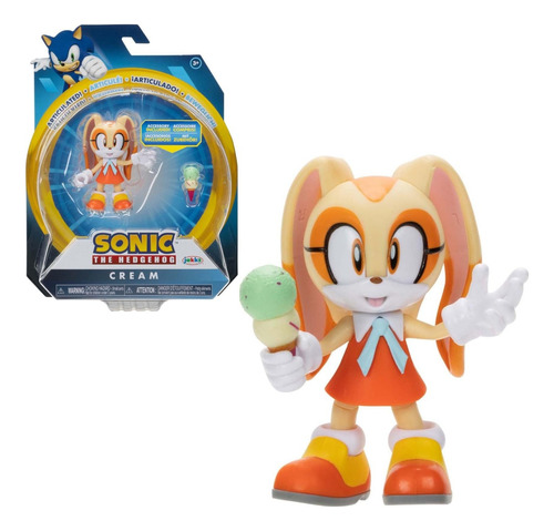 Figura Cream Con Accesorio - Sonic The Hedgehog