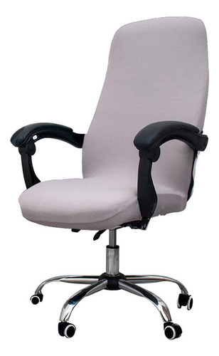 Funda Elástica Universal Para Silla De Oficina Tamaño M Gris