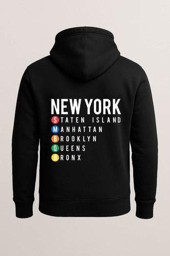 Sudadera New York Unisex