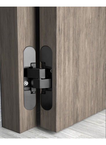 Bisagra De Puerta Metálica Oculta Ajustable En 3d De 180°